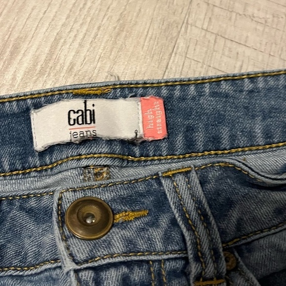 CAbi high straight jeans style 5309 - Picture 9 of 10